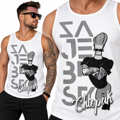 TANK TOP ŚMIESZNY CHŁOPAK